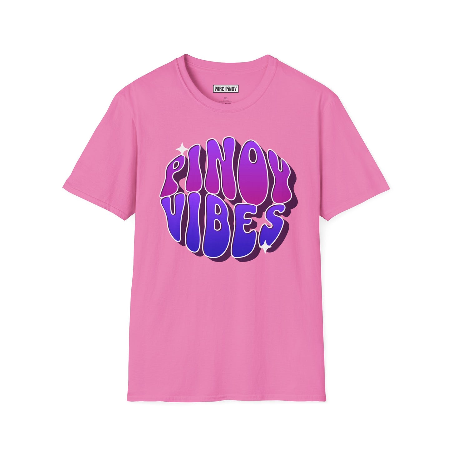 Pinoy Vibes Unisex Softstyle T-Shirt - Trendy Filipino Culture Tee