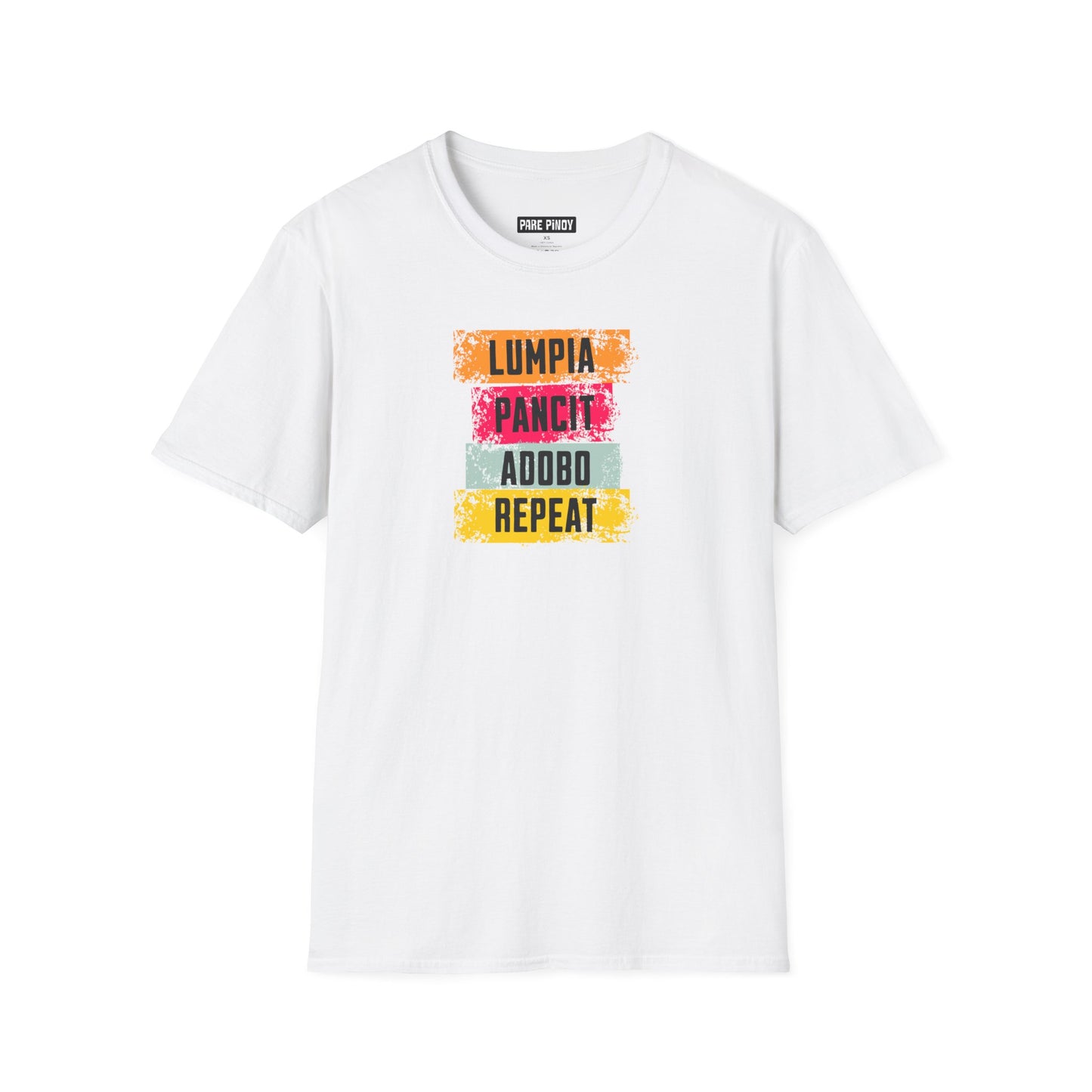 Lumpia Repeat Unisex Softstyle T-Shirt