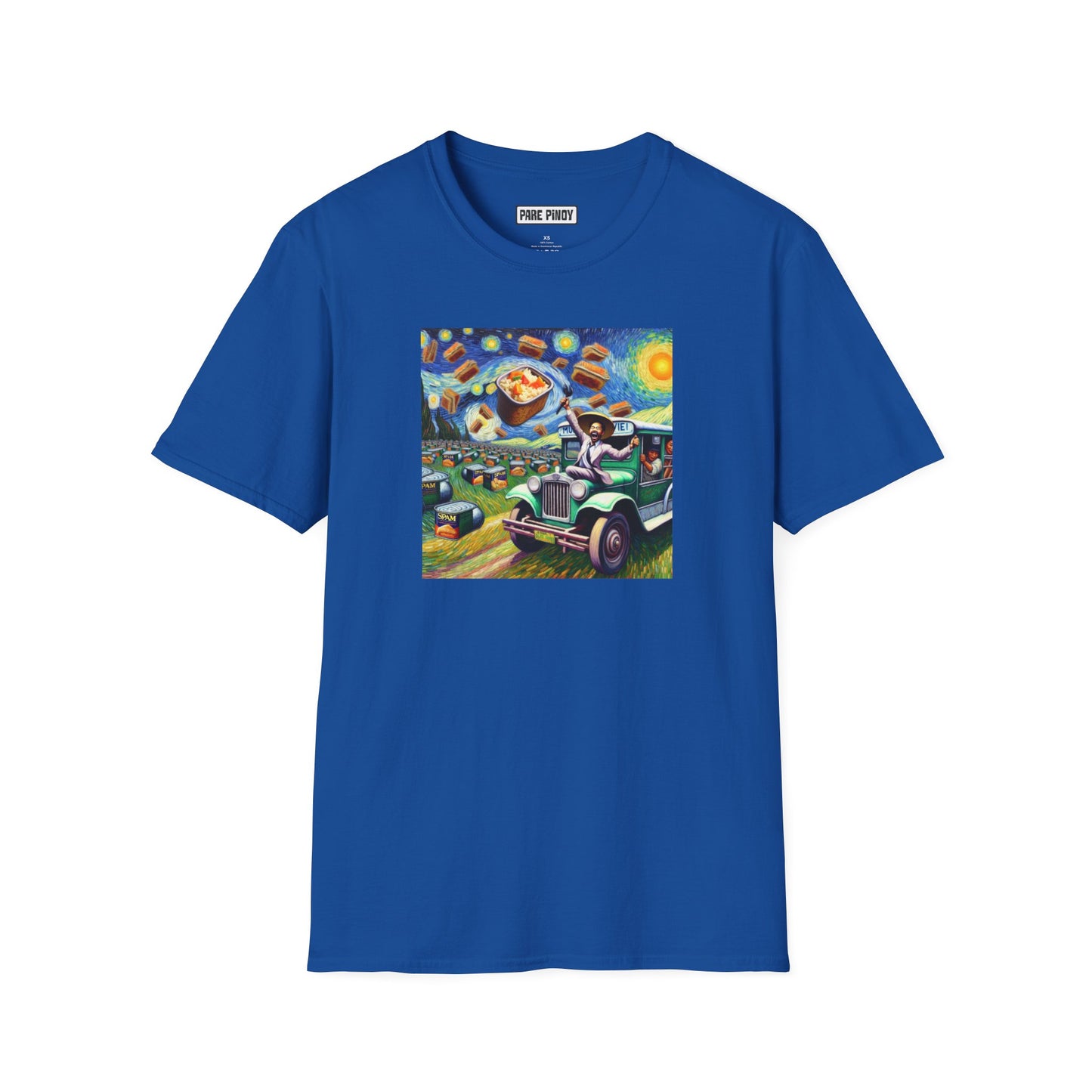 If Van Gogh was filipino Vintage Adventure Unisex Softstyle T-Shirt