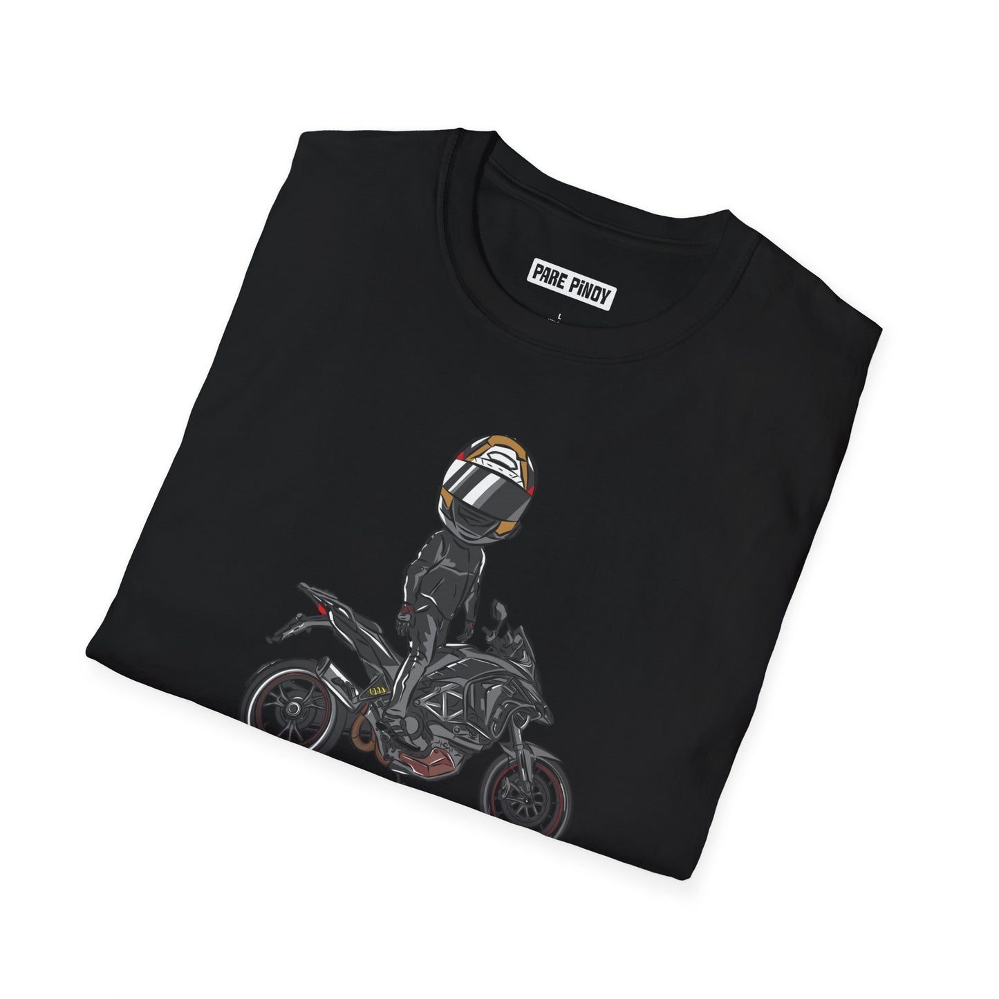Motorcycle Enthusiast T-Shirt - Stylish Rider Graphic Tee