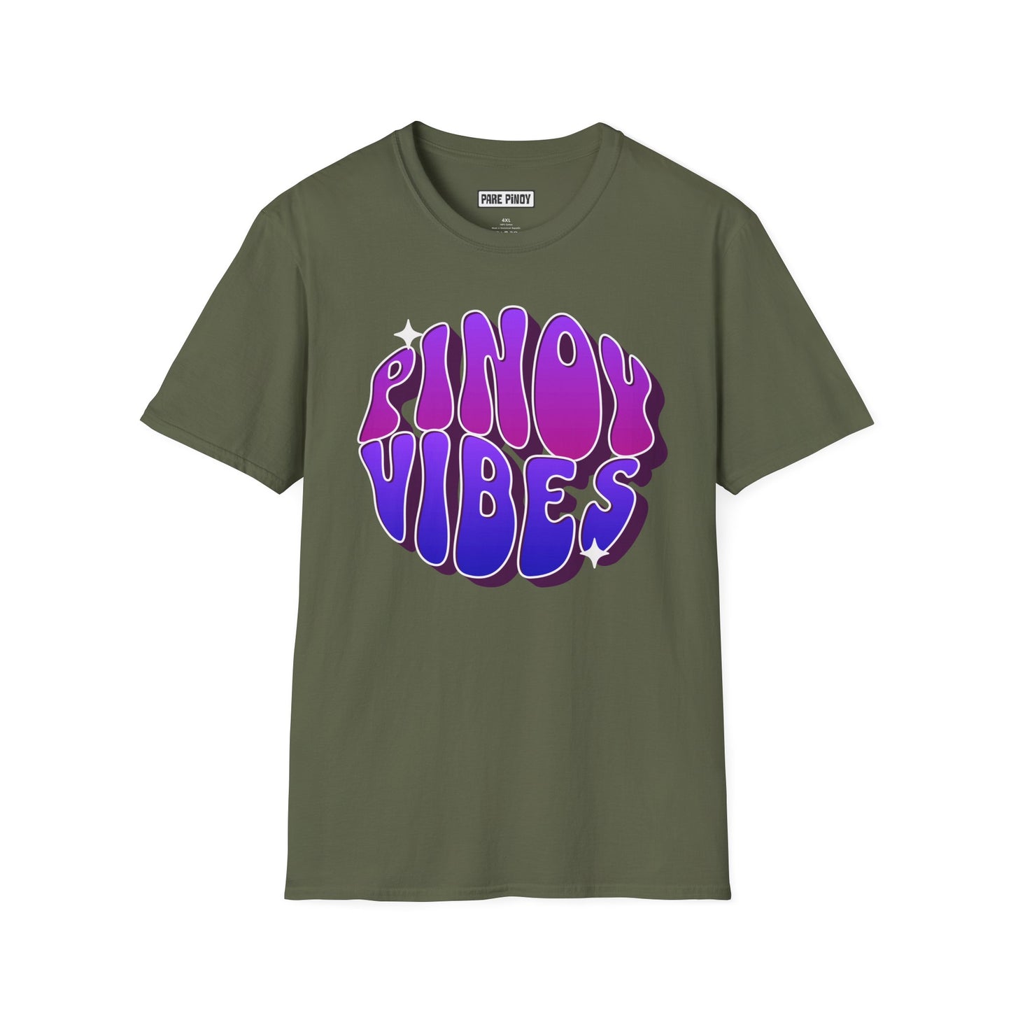 Pinoy Vibes Unisex Softstyle T-Shirt - Trendy Filipino Culture Tee