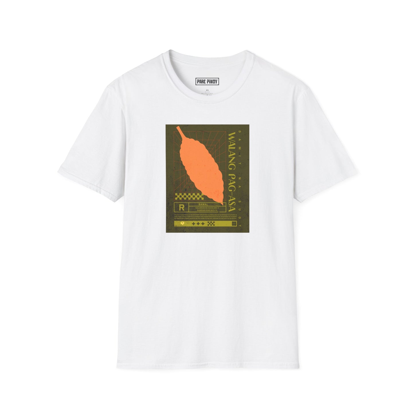 Walang Pag-asa Unisex Softstyle T-Shirt - Bold Red Graphic Tee