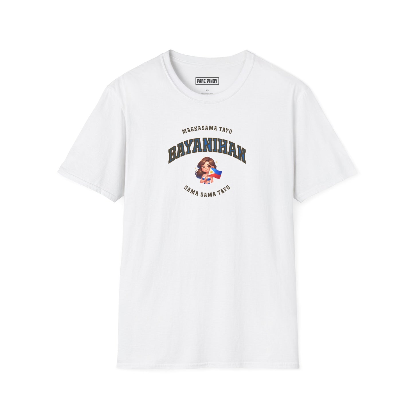 Bayanihan Unisex Softstyle T-Shirt | Community & Togetherness Tee