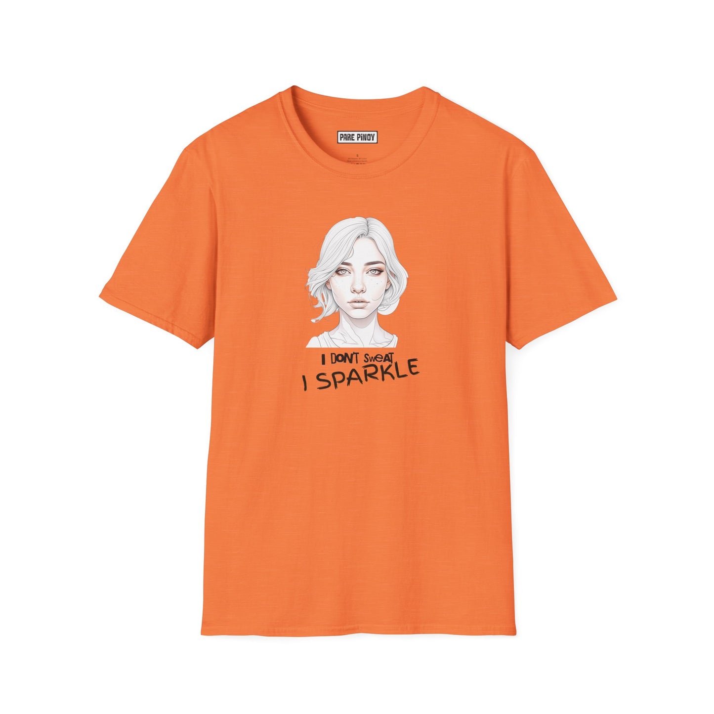 I Don't Sparkle Unisex Softstyle T-Shirt - Fun Casual Tee for Self-Expression