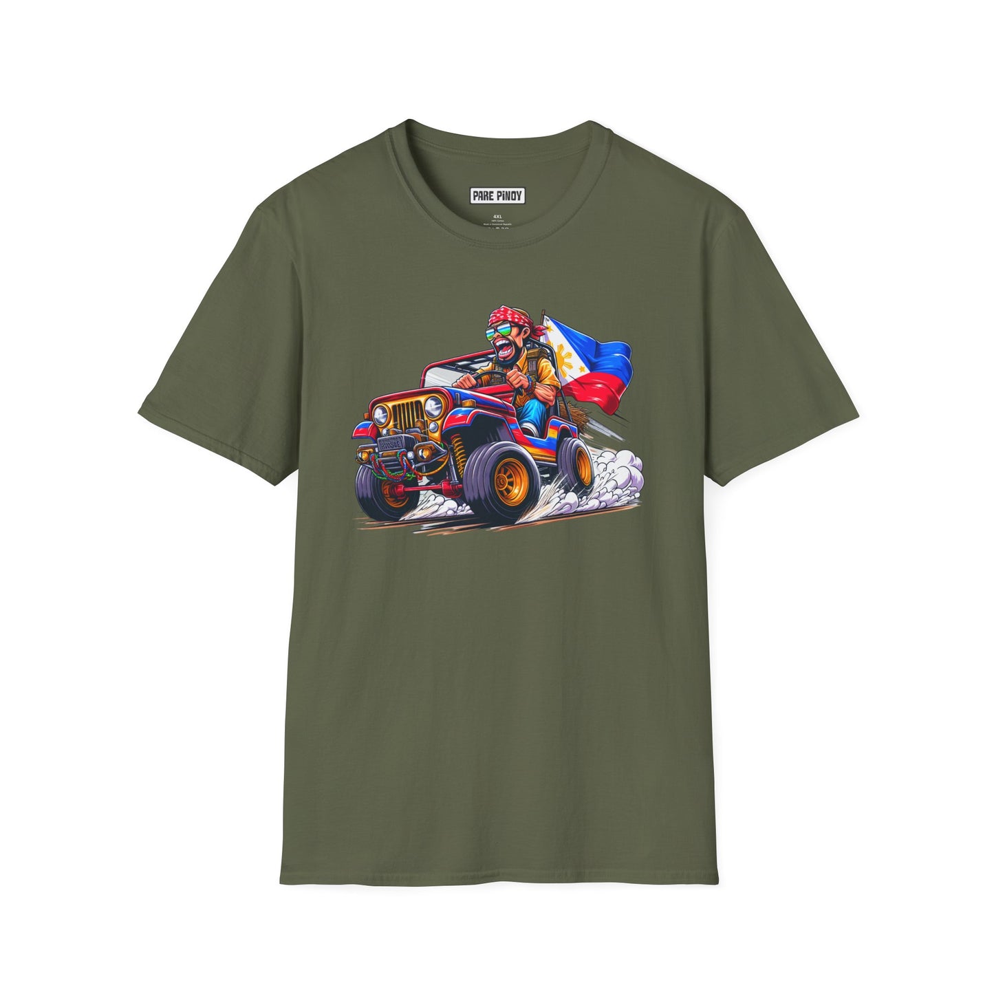 "Pinoy Overlander" Unisex Softstyle T-Shirt
