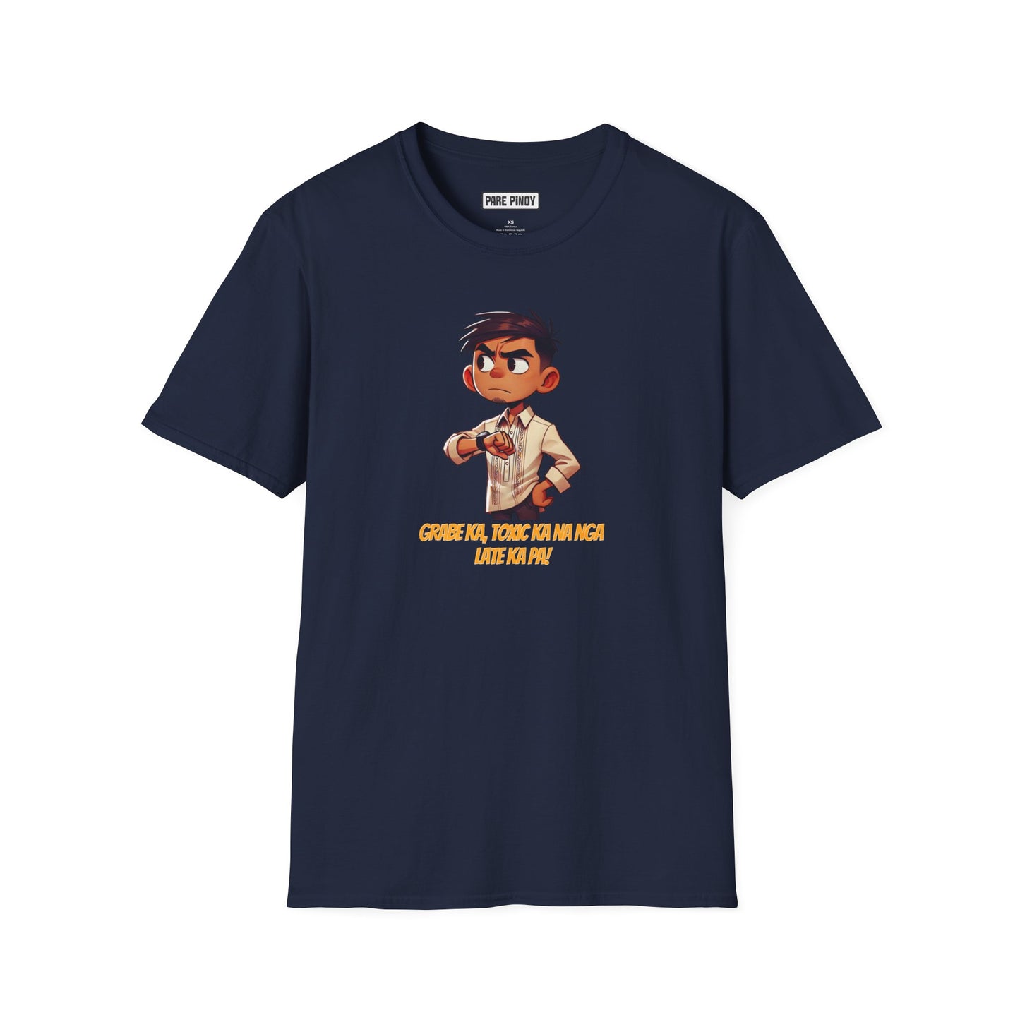 Cool Graphic Unisex T-Shirt - "Grabe Ka, Tocks!" Design