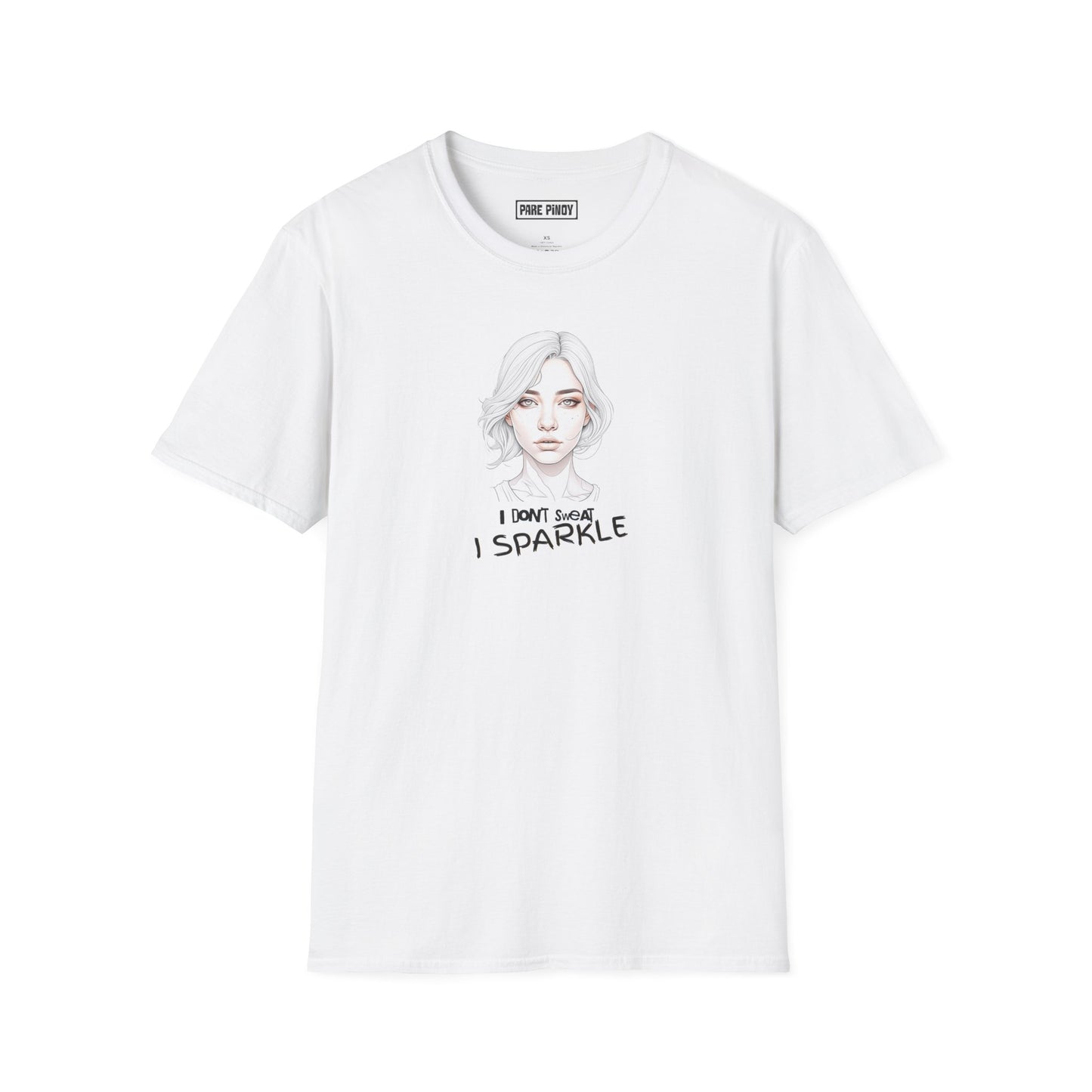I Don't Sparkle Unisex Softstyle T-Shirt - Fun Casual Tee for Self-Expression