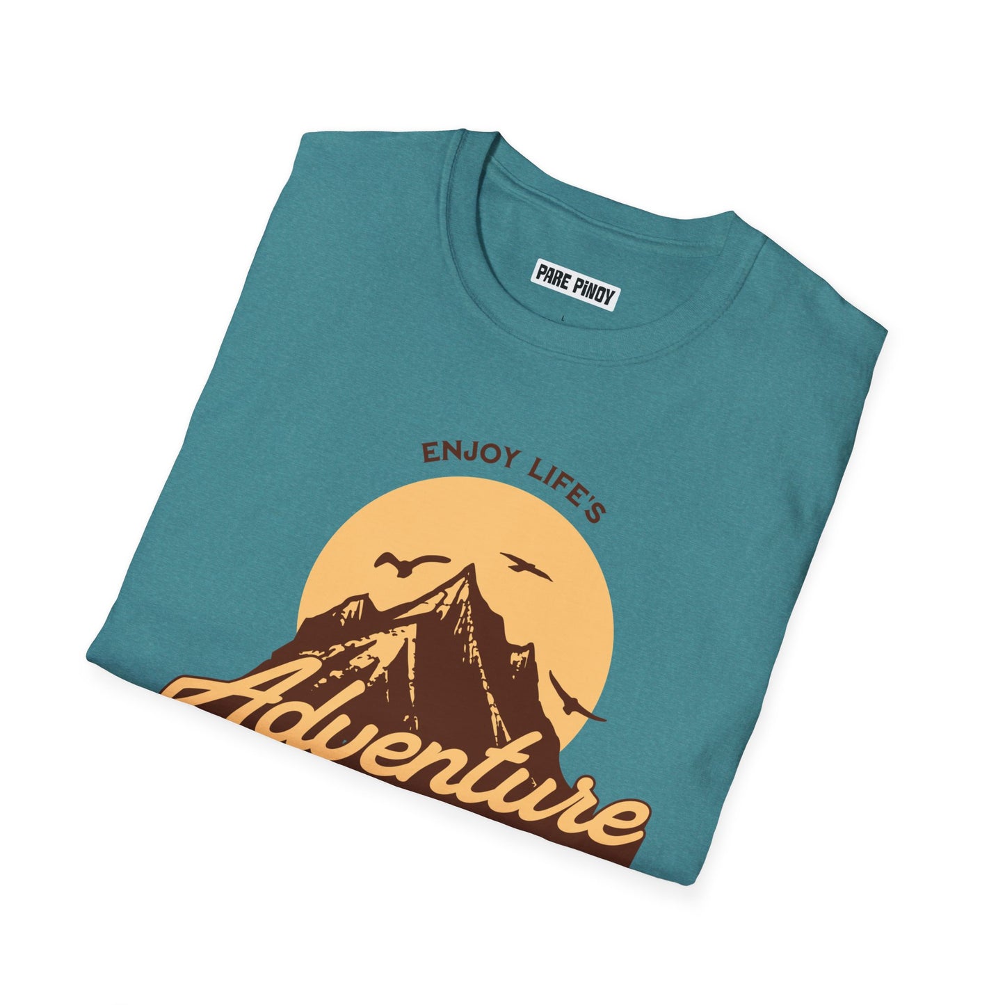Adventure Enthusiast Unisex Softstyle T-Shirt - Enjoy Life's Adventure