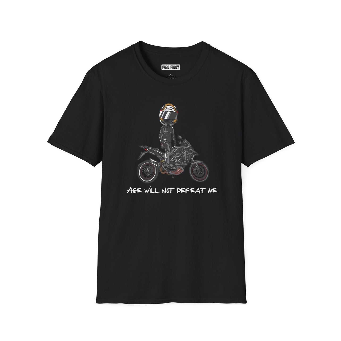 Motorcycle Enthusiast T-Shirt - Stylish Rider Graphic Tee