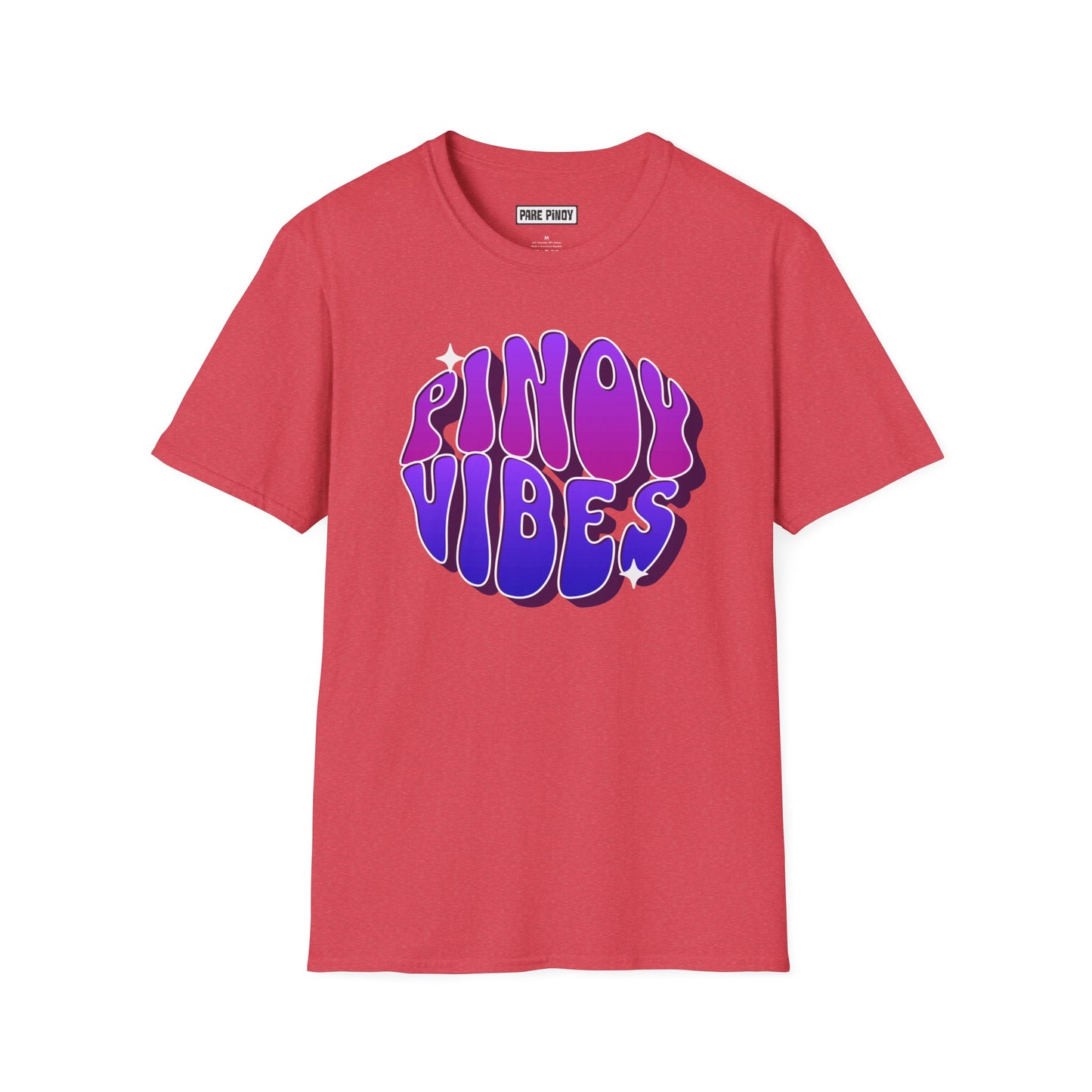 Pinoy Vibes Unisex Softstyle T-Shirt - Trendy Filipino Culture Tee