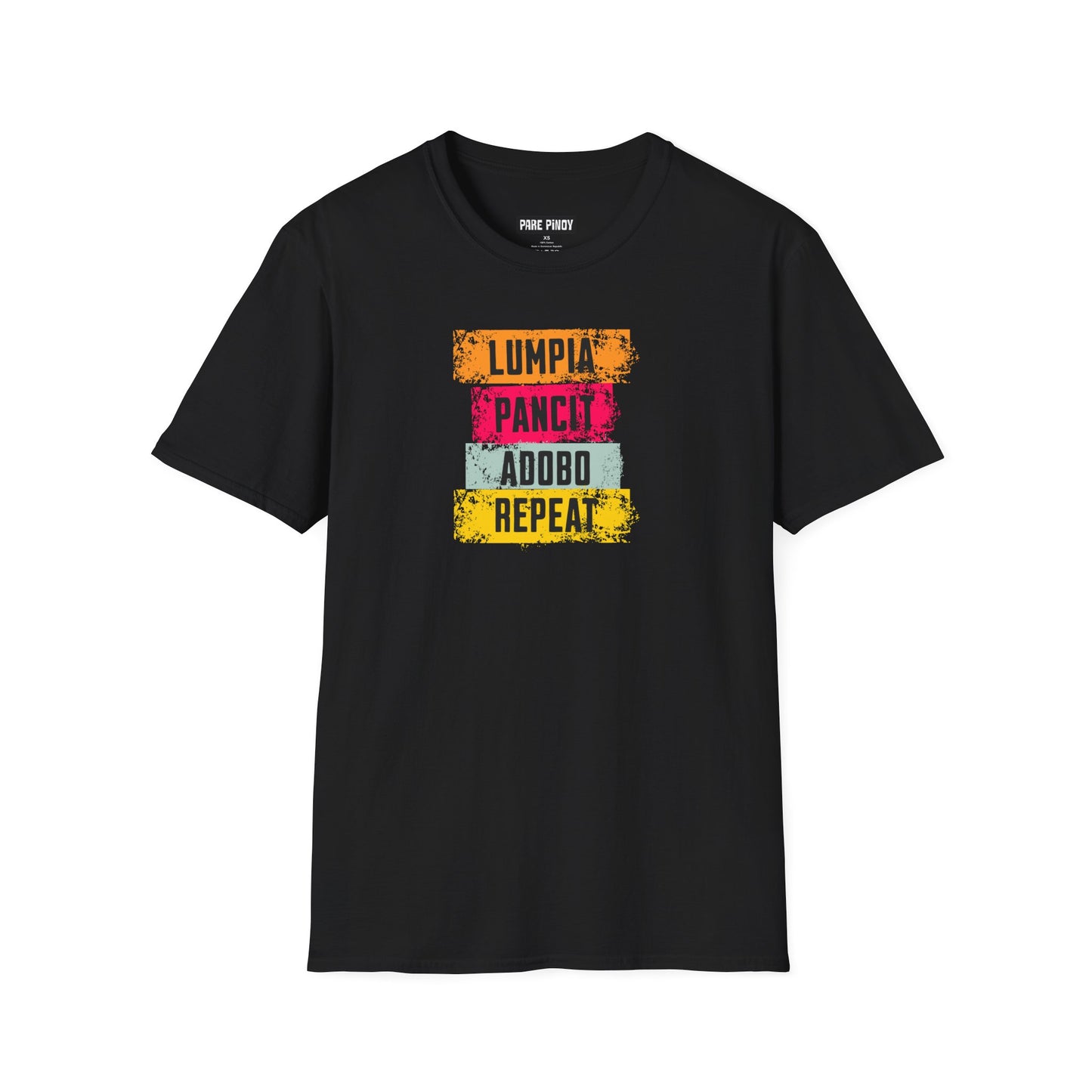 Lumpia Repeat Unisex Softstyle T-Shirt
