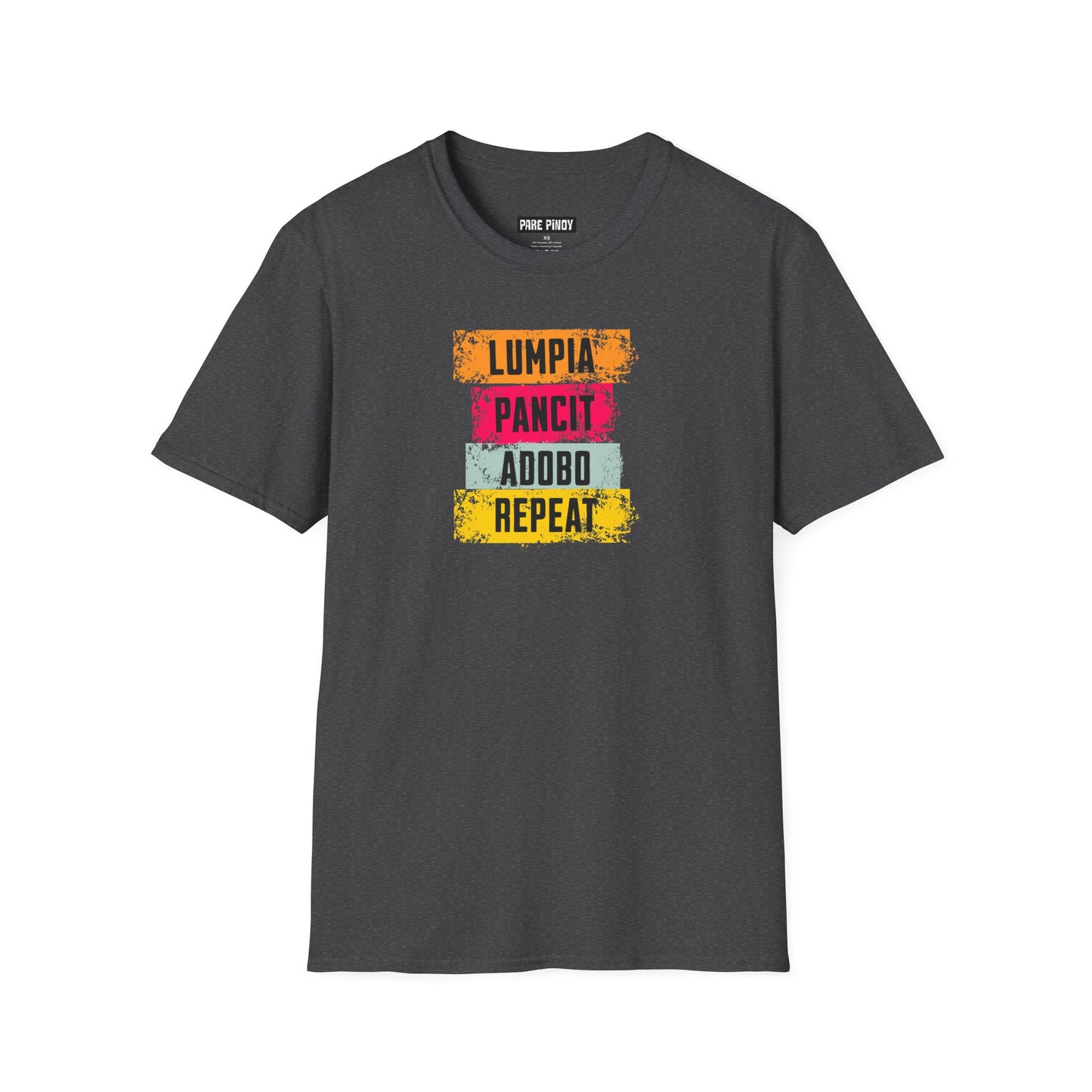 Lumpia Repeat Unisex Softstyle T-Shirt