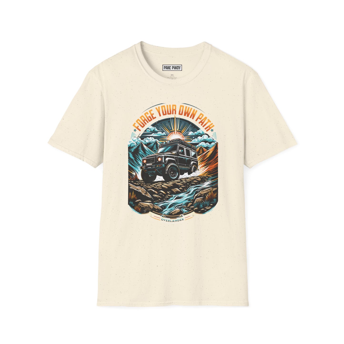 Adventure Awaits Unisex Softstyle T-Shirt - Explore Your Own Path Graphic Tee