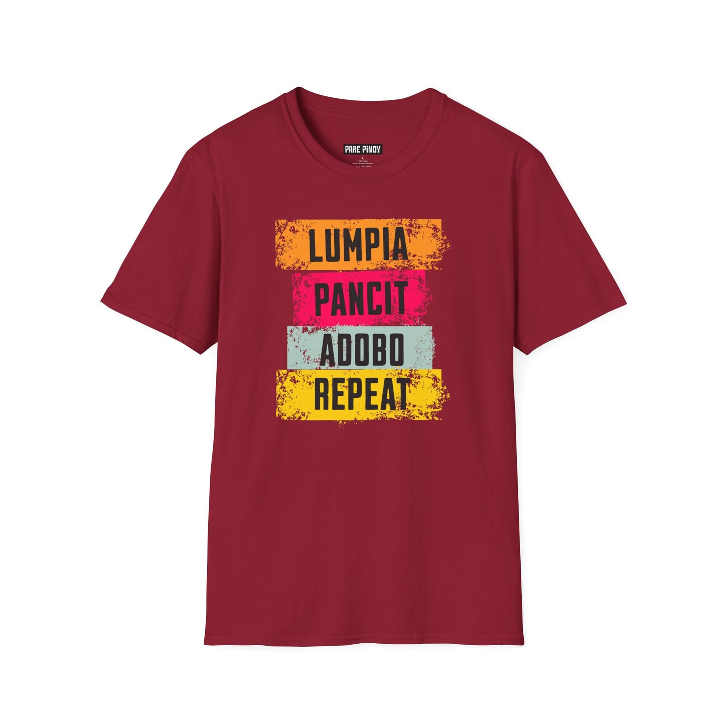 Lumpia Repeat Unisex Softstyle T-Shirt