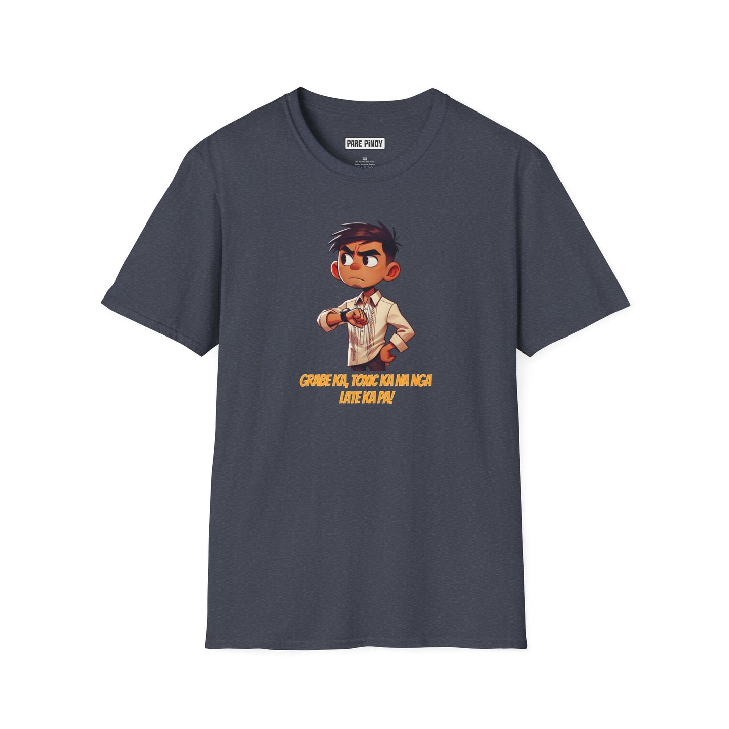 Cool Graphic Unisex T-Shirt - "Grabe Ka, Tocks!" Design