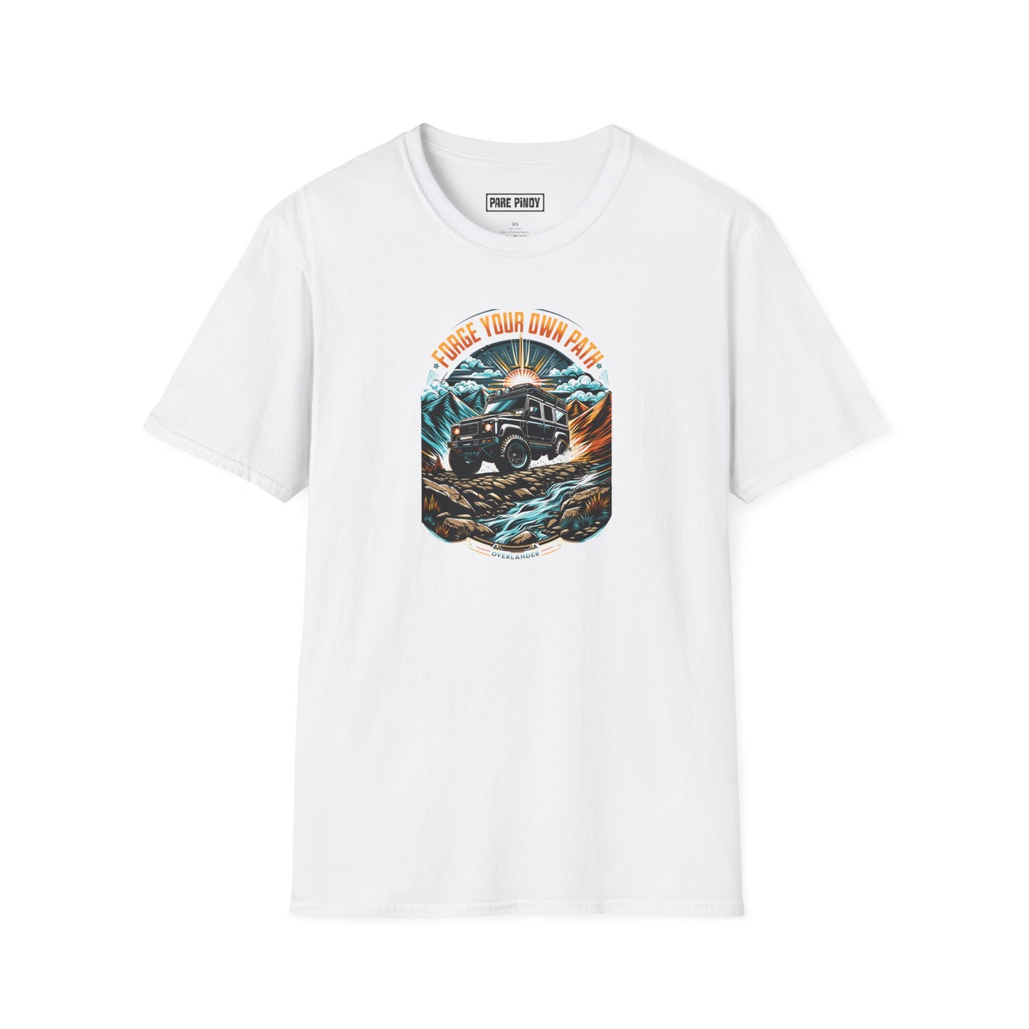 Adventure Awaits Unisex Softstyle T-Shirt - Explore Your Own Path Graphic Tee