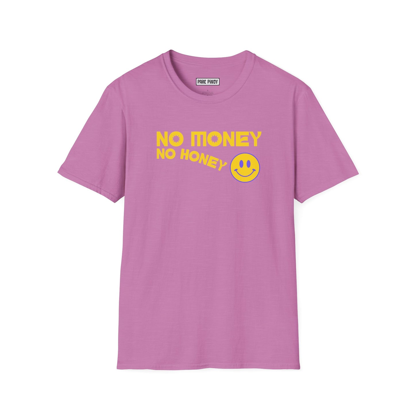 Funny 'No Money No Honey' Unisex Softstyle T-Shirt - Casual Wear for Playful Souls