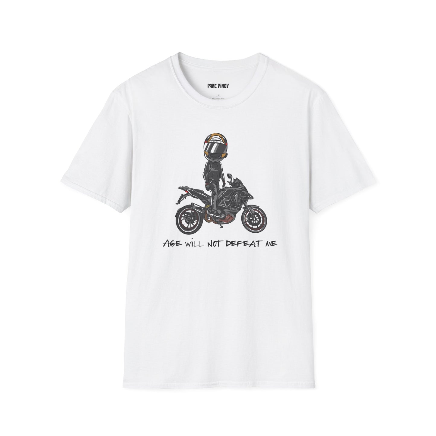 Motorcycle Enthusiast T-Shirt - Stylish Rider Graphic Tee