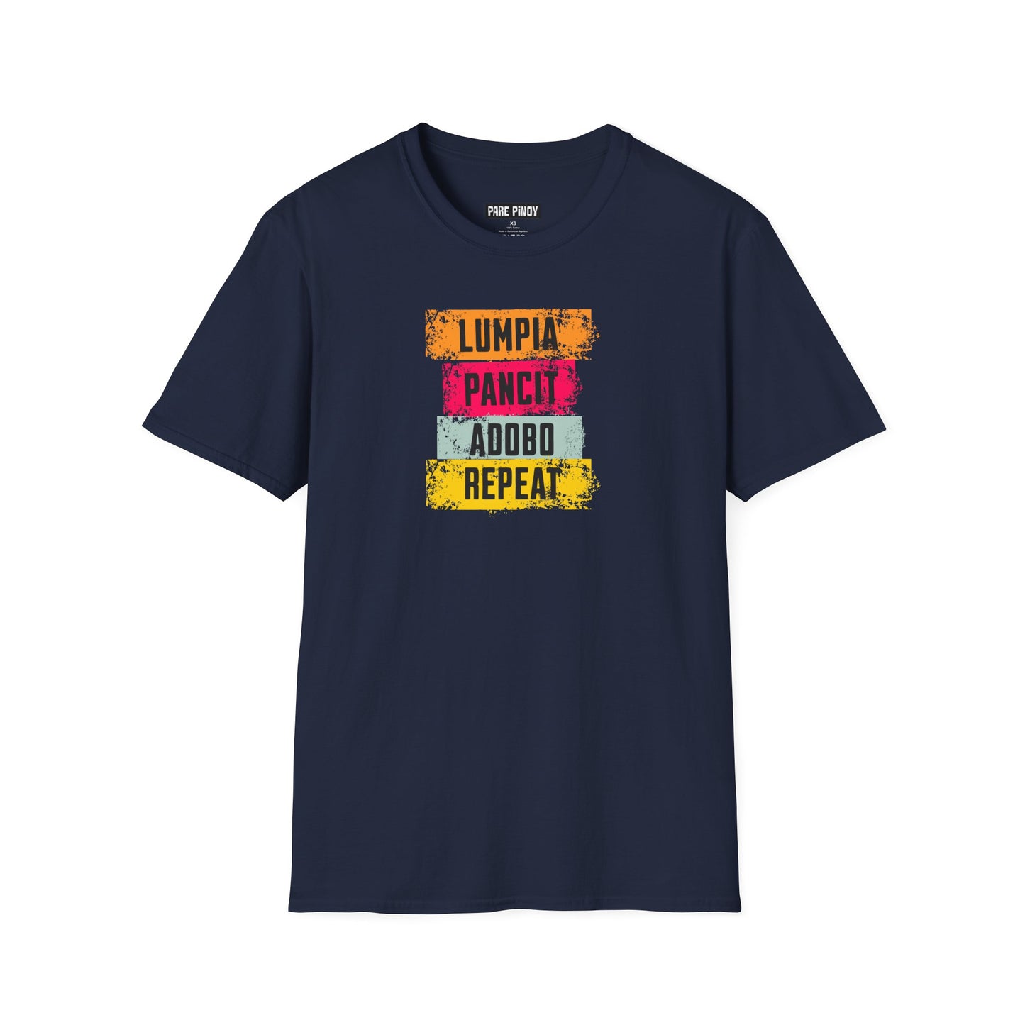 Lumpia Repeat Unisex Softstyle T-Shirt