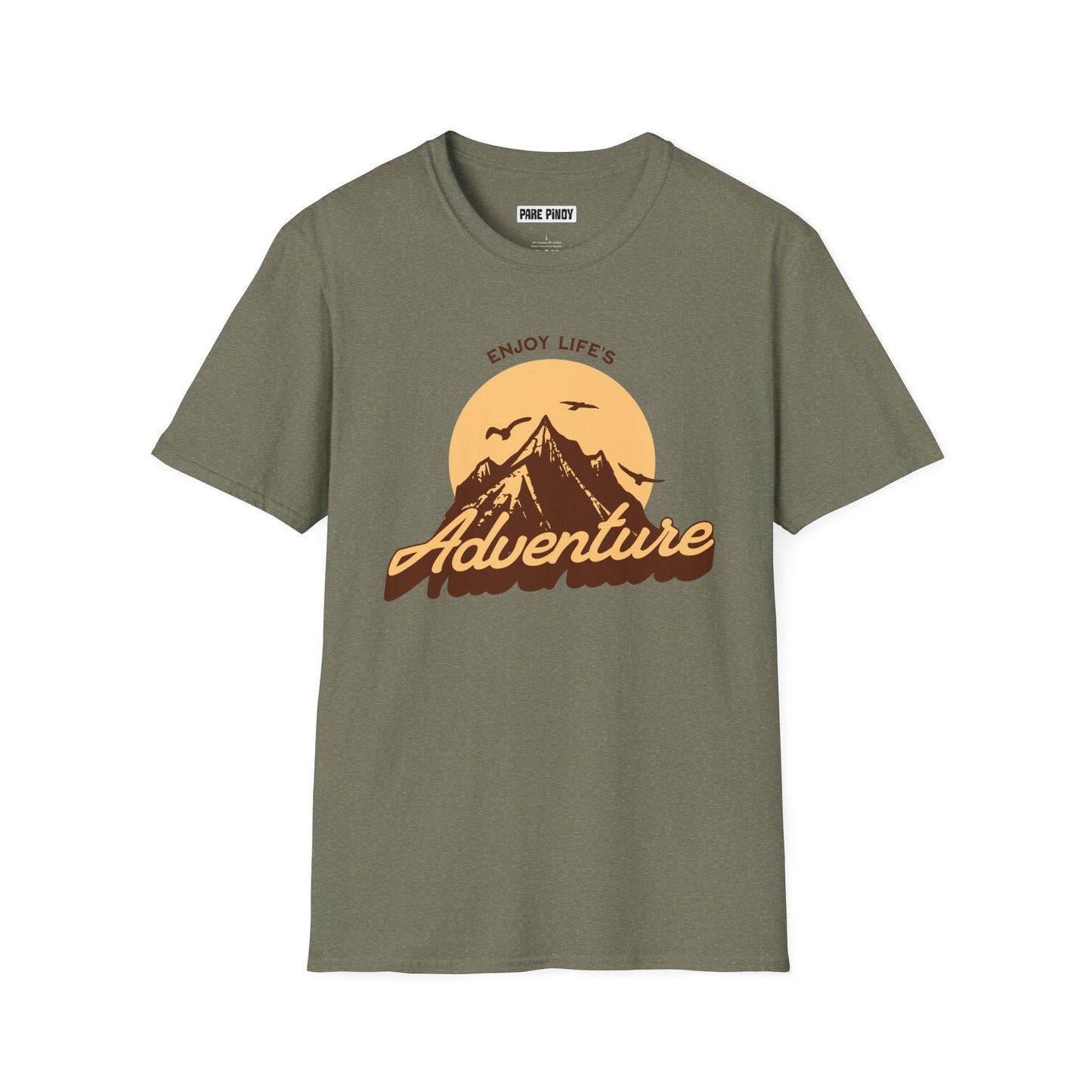 Adventure Enthusiast Unisex Softstyle T-Shirt - Enjoy Life's Adventure