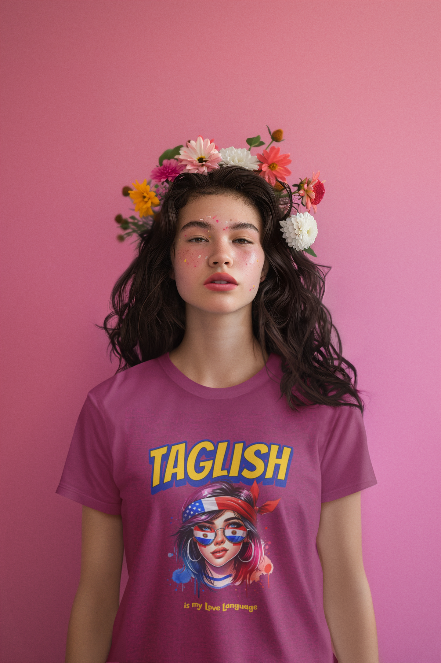 "Taglish is my Love Language" Unisex Softstyle T-Shirt