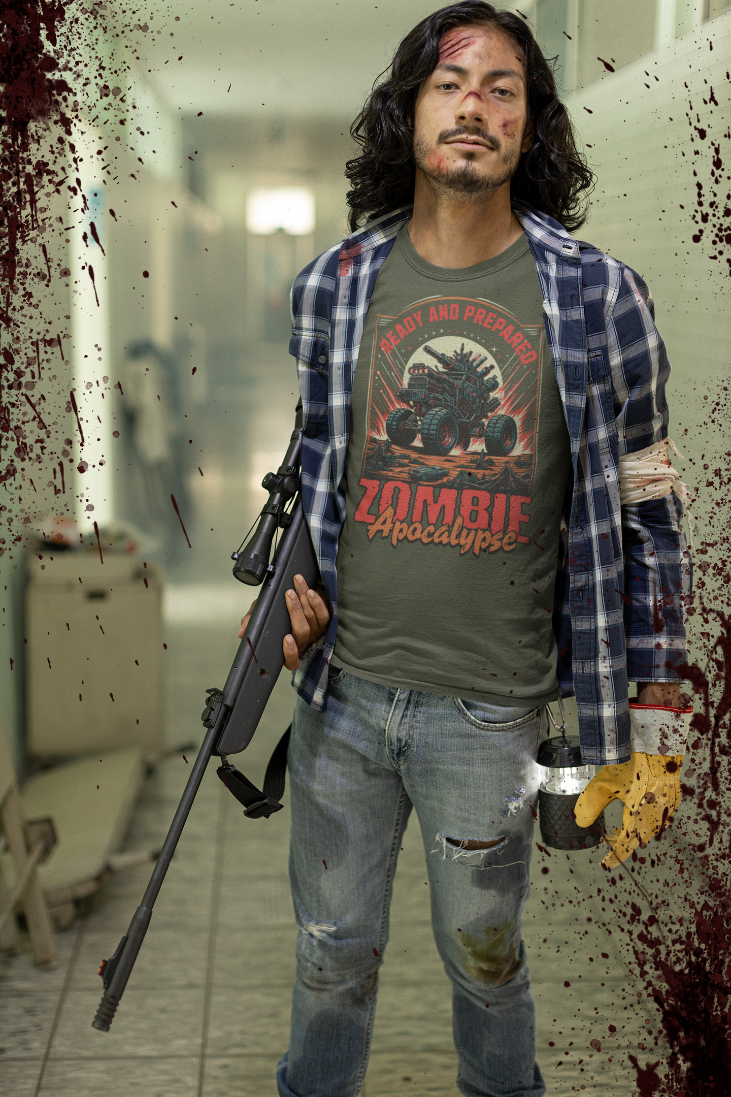 Ready and Prepared Zombie Apocalypse Unisex T-Shirt
