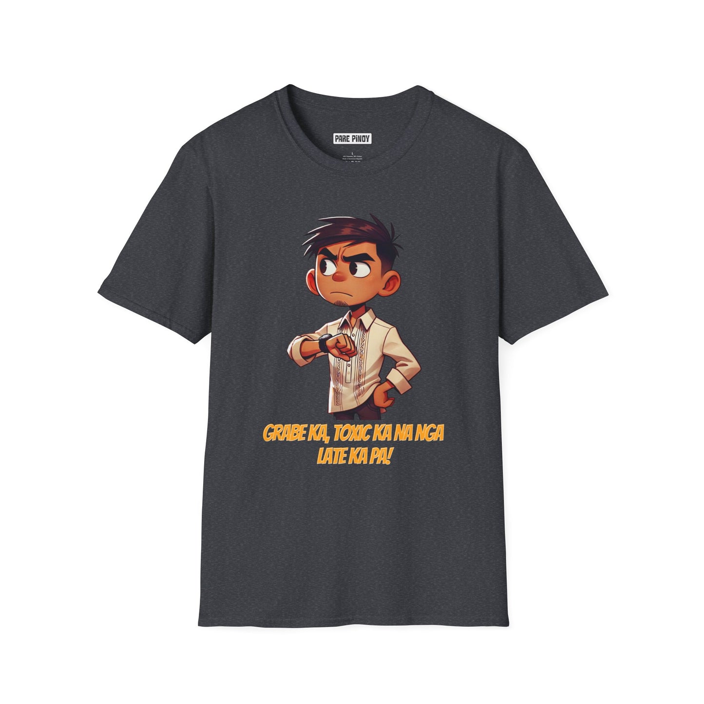Cool Graphic Unisex T-Shirt - "Grabe Ka, Tocks!" Design