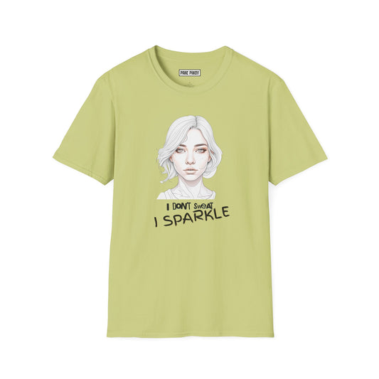 I Don't Sparkle Unisex Softstyle T-Shirt - Fun Casual Tee for Self-Expression