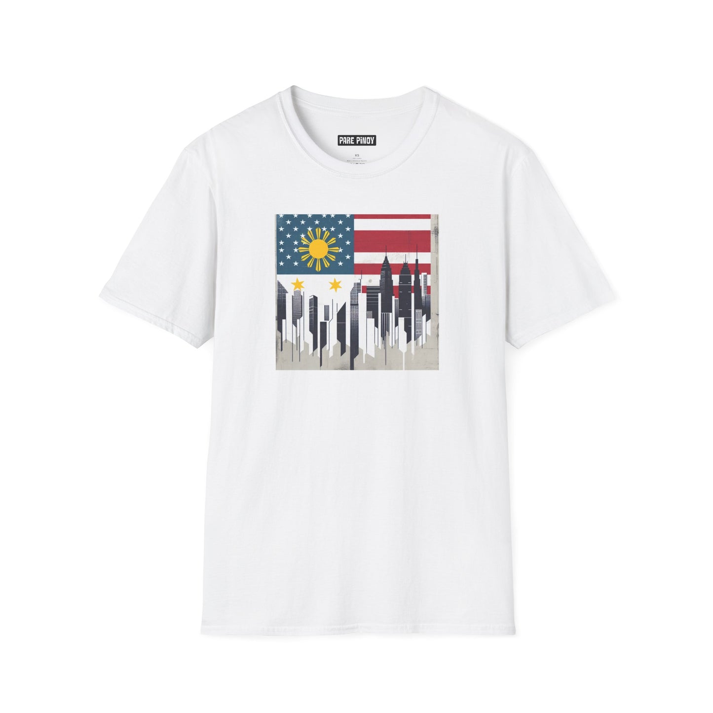 'American as Anyone' Unisex Soft-Style t-shirt