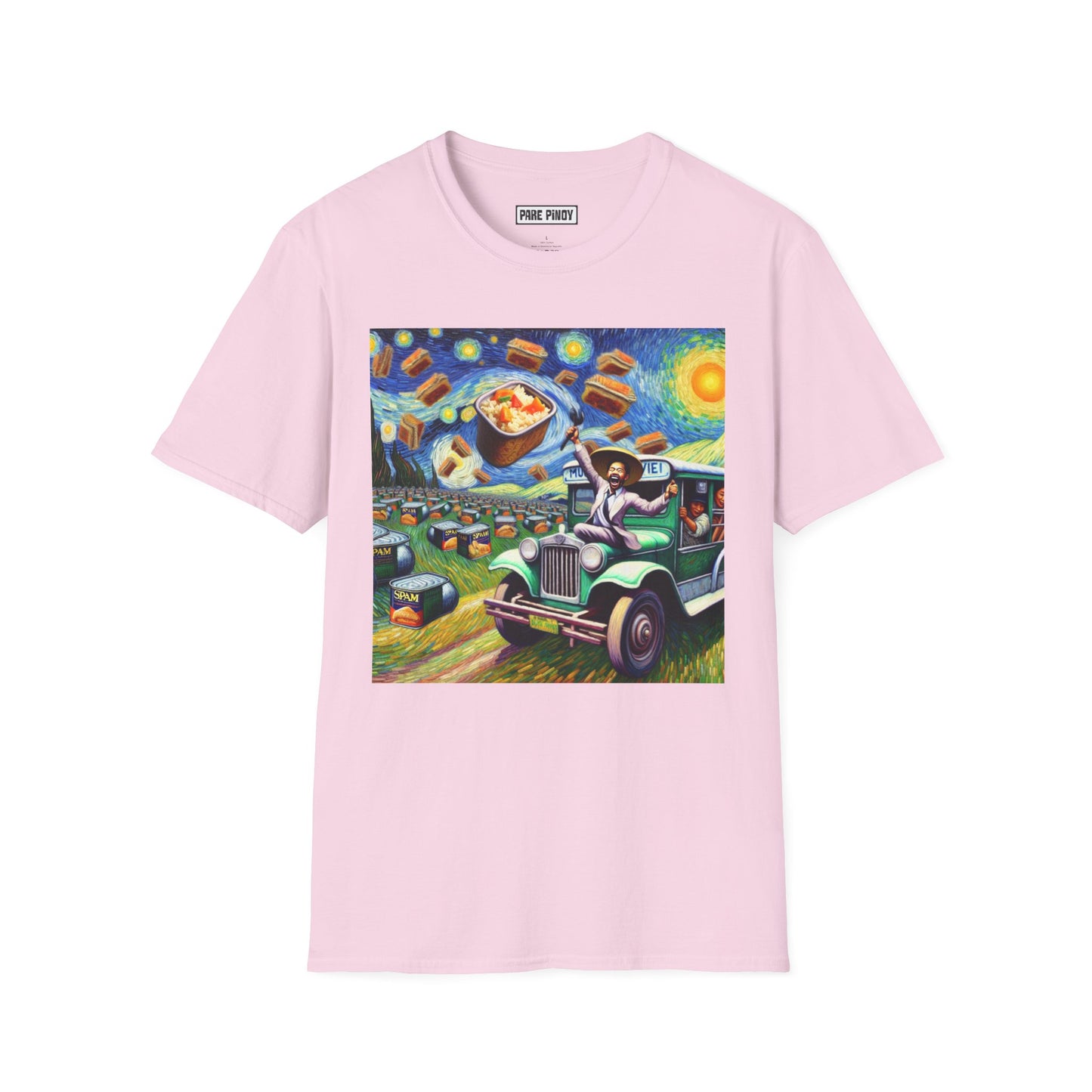 If Van Gogh was filipino Vintage Adventure Unisex Softstyle T-Shirt