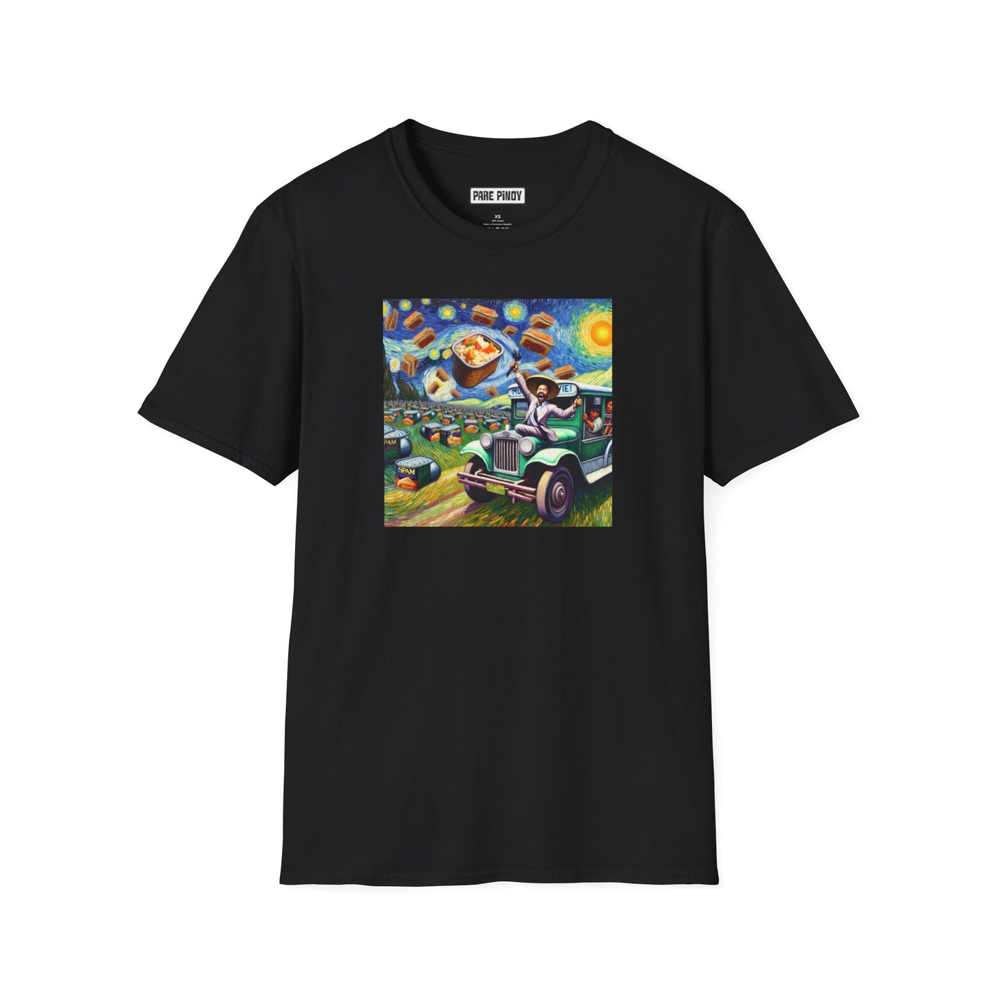 If Van Gogh was filipino Vintage Adventure Unisex Softstyle T-Shirt