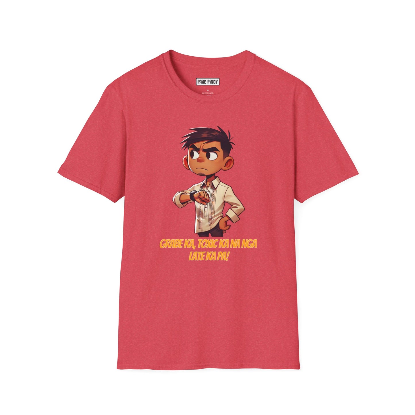 Cool Graphic Unisex T-Shirt - "Grabe Ka, Tocks!" Design