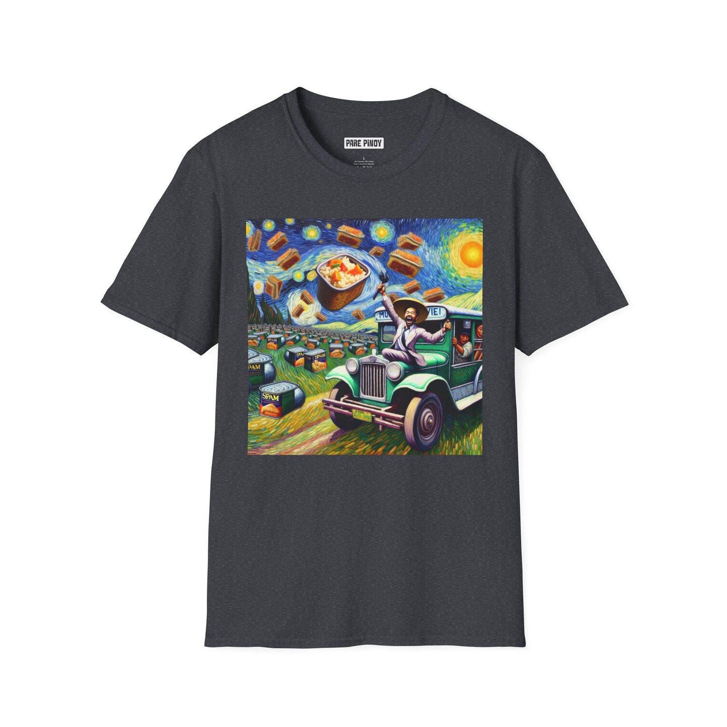 If Van Gogh was filipino Vintage Adventure Unisex Softstyle T-Shirt