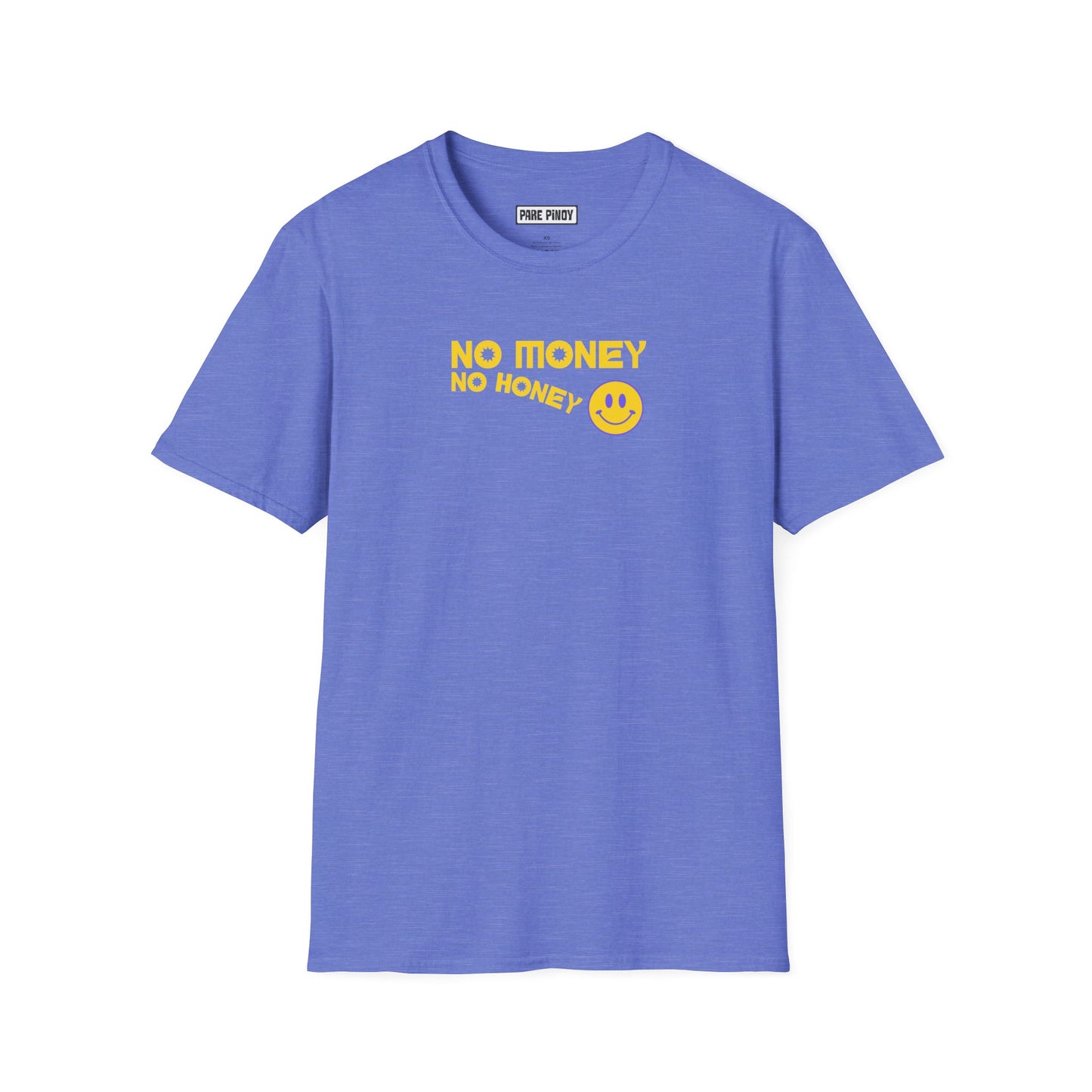 Funny 'No Money No Honey' Unisex Softstyle T-Shirt - Casual Wear for Playful Souls