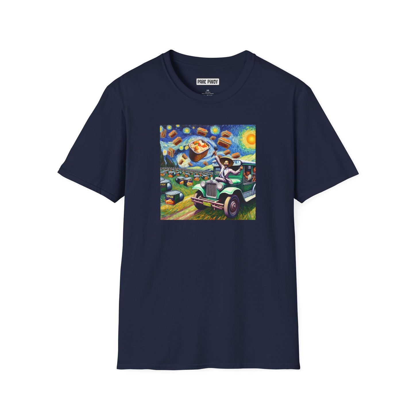 If Van Gogh was filipino Vintage Adventure Unisex Softstyle T-Shirt