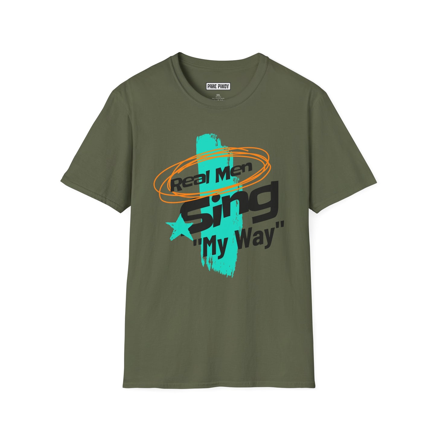 Casual Statement T-Shirt - "Singing My Way" Graphic Tee
