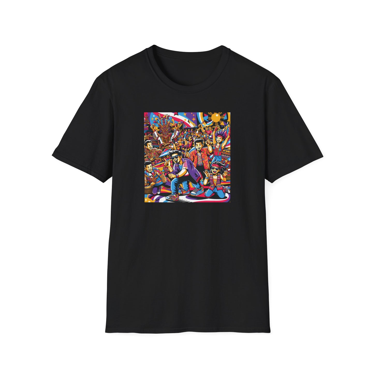 Karaoke Time Unisex Softstyle T-Shirt