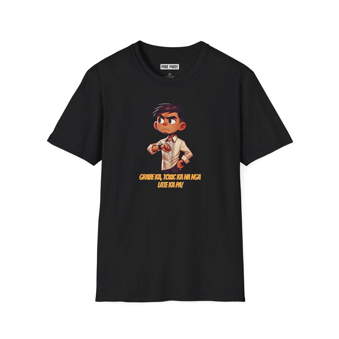 Cool Graphic Unisex T-Shirt - "Grabe Ka, Tocks!" Design