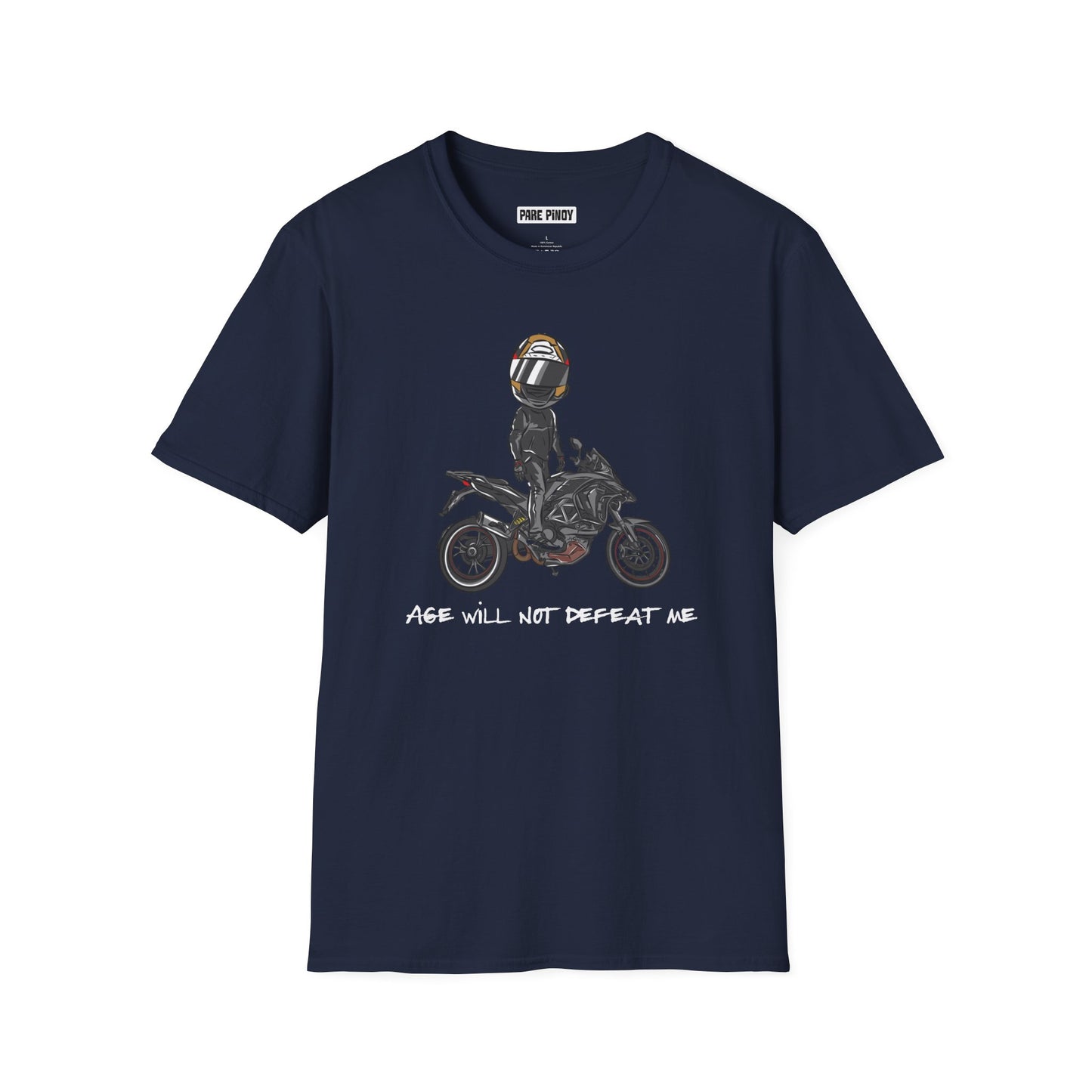 Motorcycle Enthusiast T-Shirt - Stylish Rider Graphic Tee
