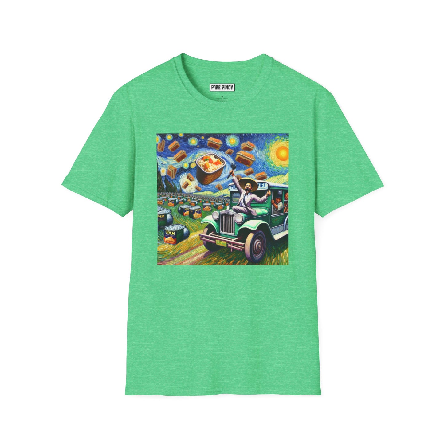 If Van Gogh was filipino Vintage Adventure Unisex Softstyle T-Shirt
