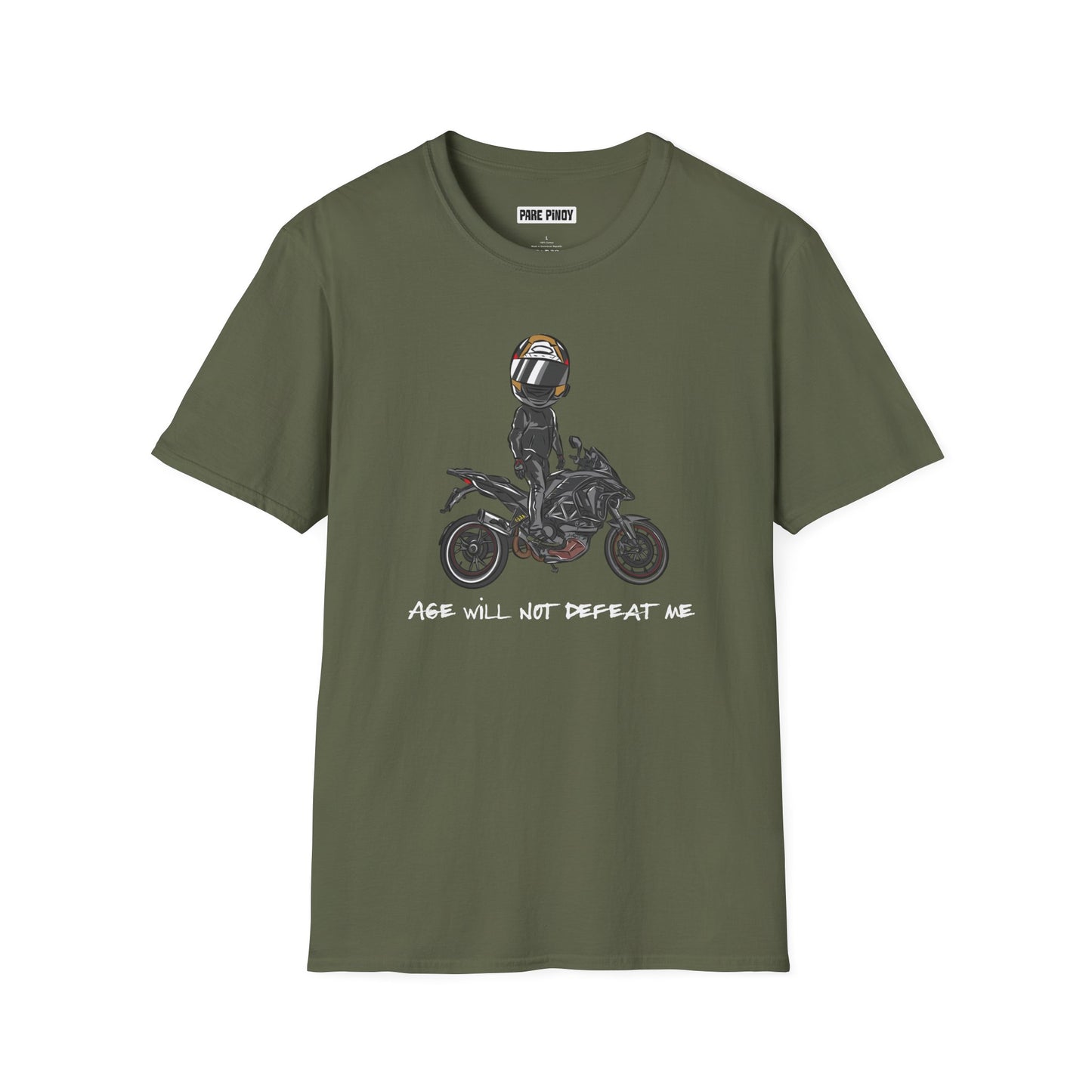 Motorcycle Enthusiast T-Shirt - Stylish Rider Graphic Tee