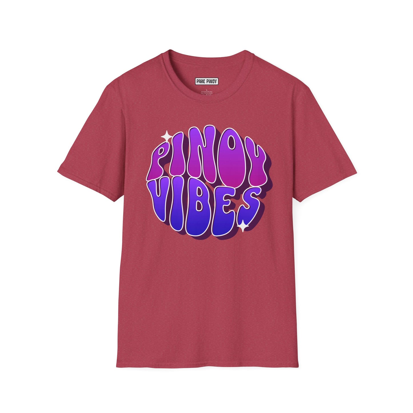 Pinoy Vibes Unisex Softstyle T-Shirt - Trendy Filipino Culture Tee