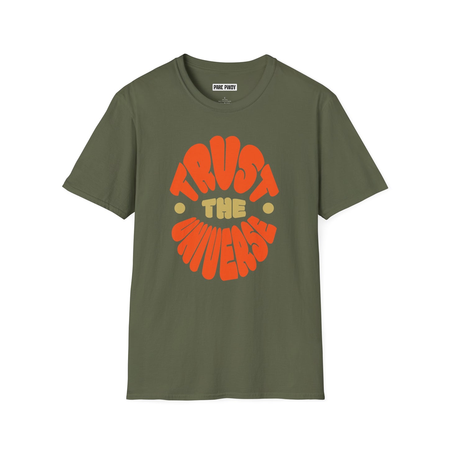 Trust the Universe Unisex Softstyle T-Shirt – Positive Vibes for Everyday Wear
