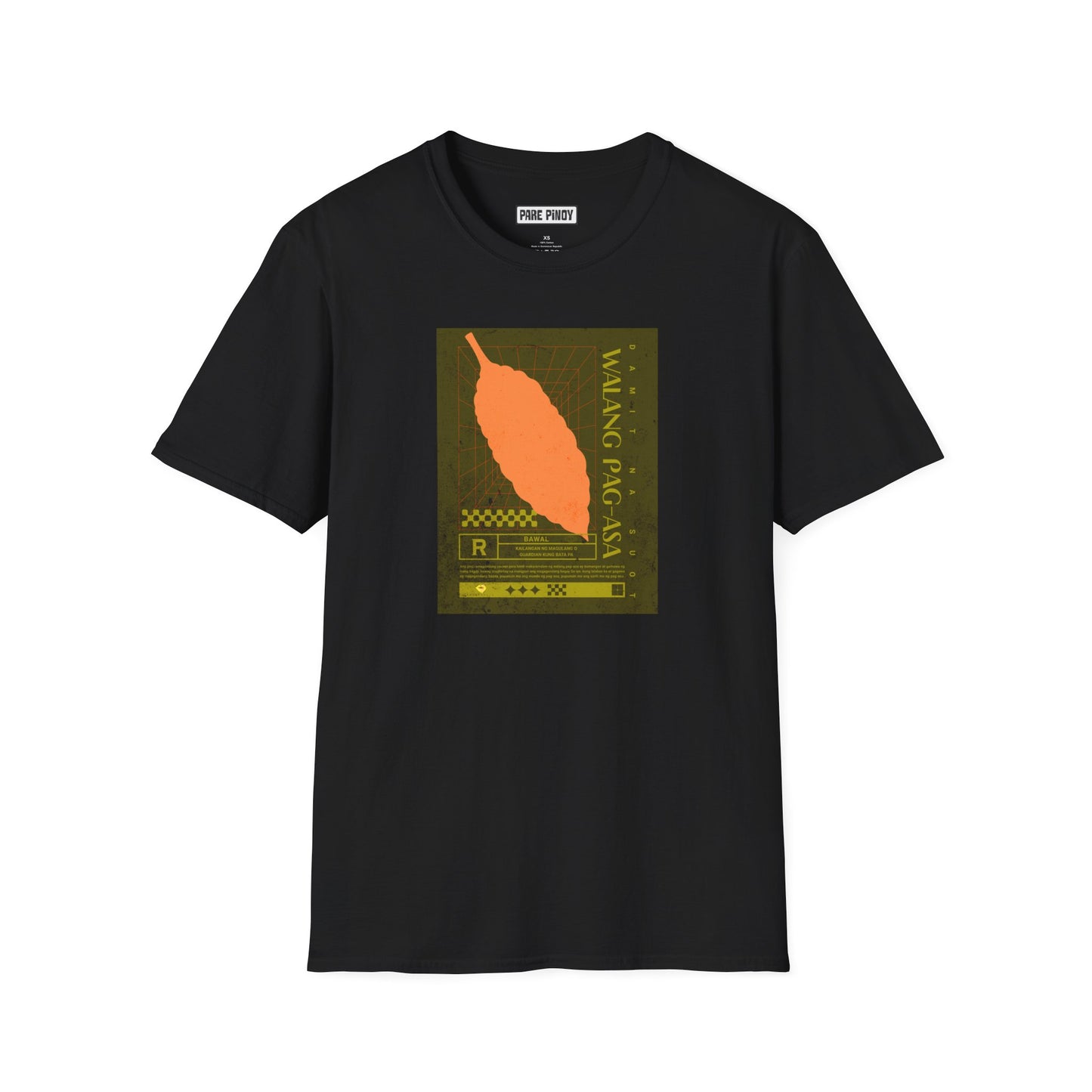 Walang Pag-asa Unisex Softstyle T-Shirt - Bold Red Graphic Tee