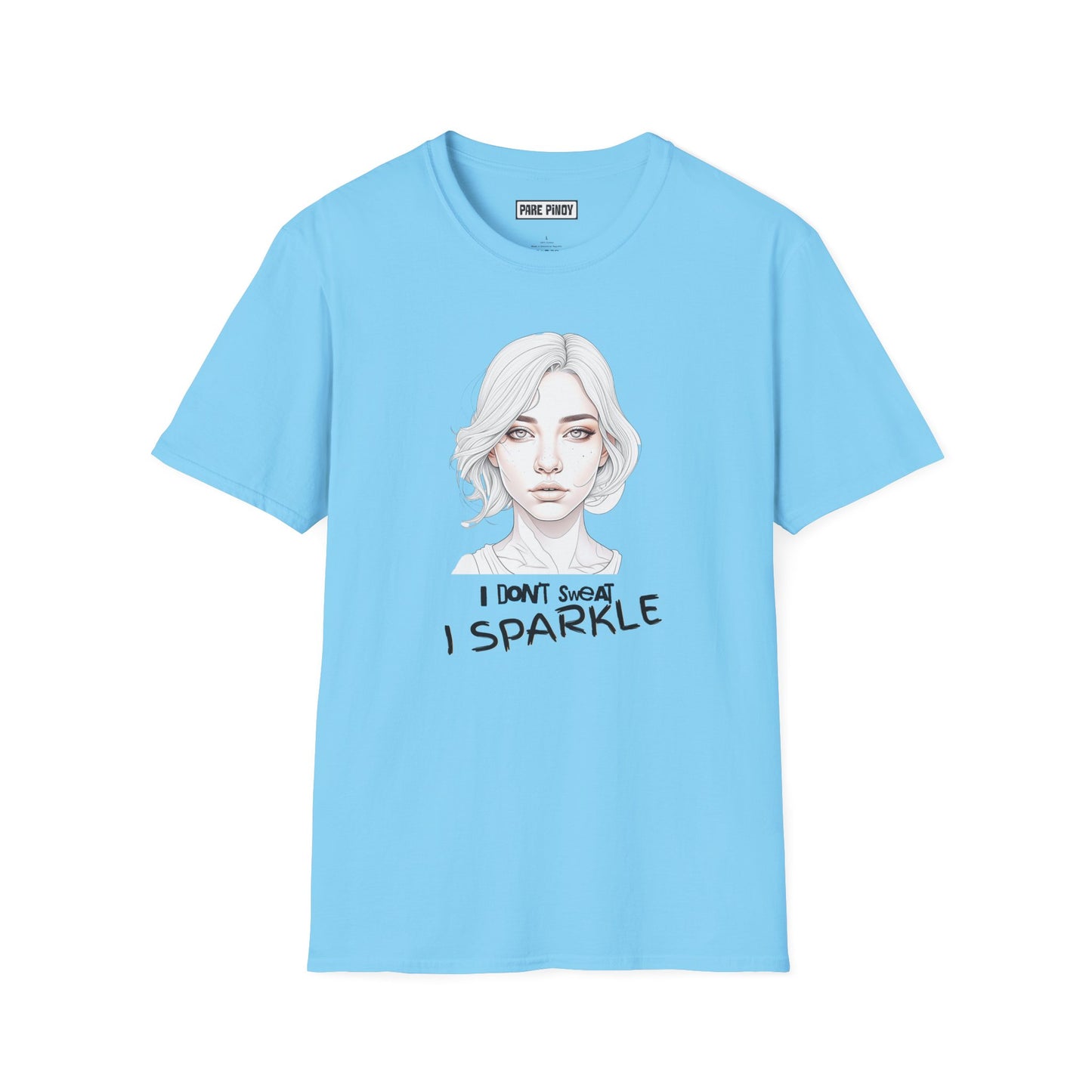 I Don't Sparkle Unisex Softstyle T-Shirt - Fun Casual Tee for Self-Expression